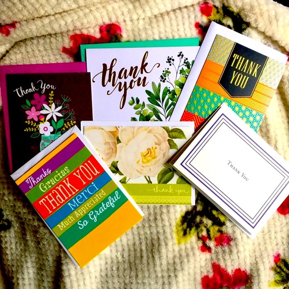 Hallmark Office Thank You Note Variety Set Of 6 Different Hallmark
